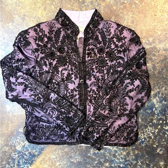 Vintage Adrianna Papell Evening jacket. Bring on 2023 in elegant style❗️❗️❗️ - Picture 2 of 7